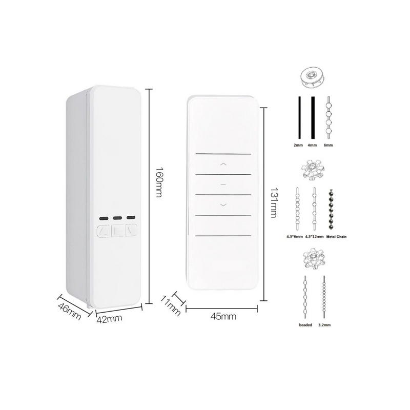 Adaptador Inteligente de Cortina Elétrico Wifi - BR Metaverso