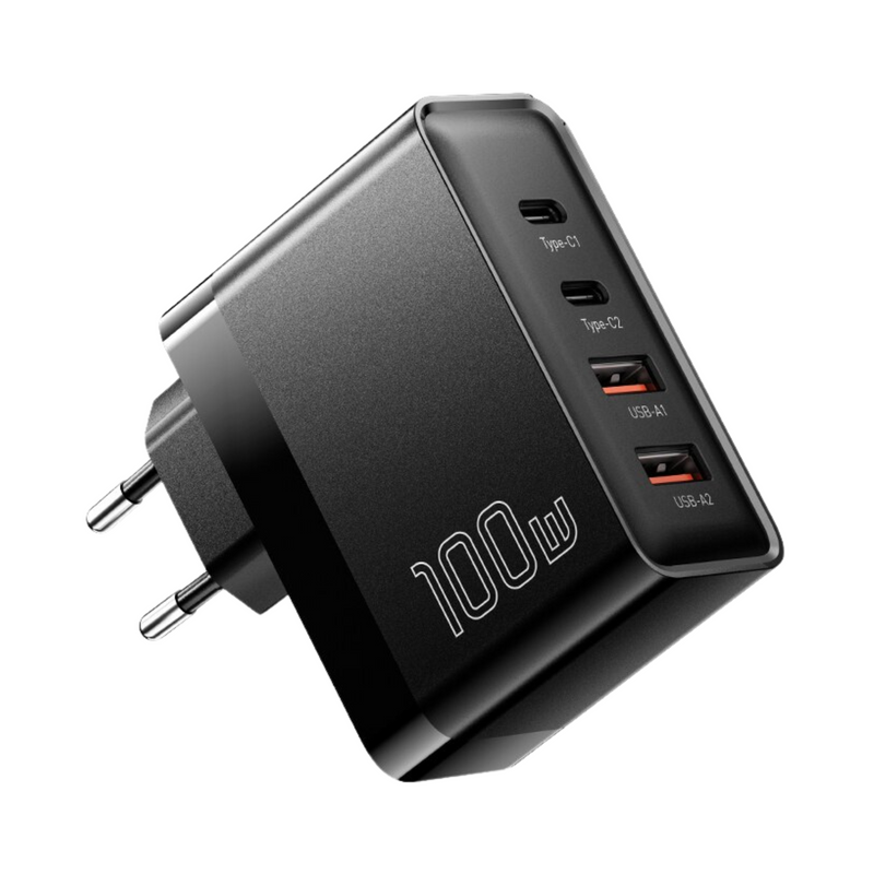 Adaptador de Tomada Essager 100W GaN Carga Rápida - BR Metaverso