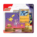 Blister Triplo Pokémon Celebração de 30 Anos Adesivo Lucario (BR) - BR Metaverso