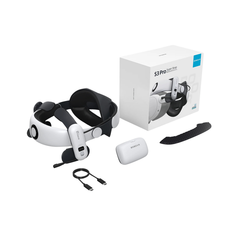 Pré-Venda: BoboVR S3 Pro Super Strap / Quest 3 - BR Metaverso