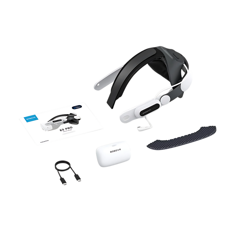 BoboVR E3 Pro Strap Quest 3/3S - BR Metaverso