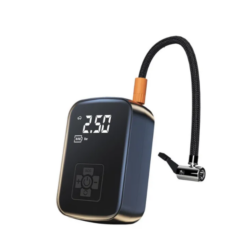 Bomba de Ar Pneu Portátil Inteligente - BR Metaverso