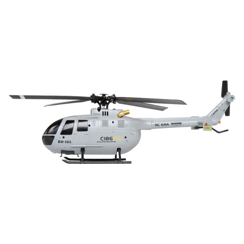 C186 Pro B105 2.4G RTF RC Helicóptero com Controle Remoto - BR Metaverso
