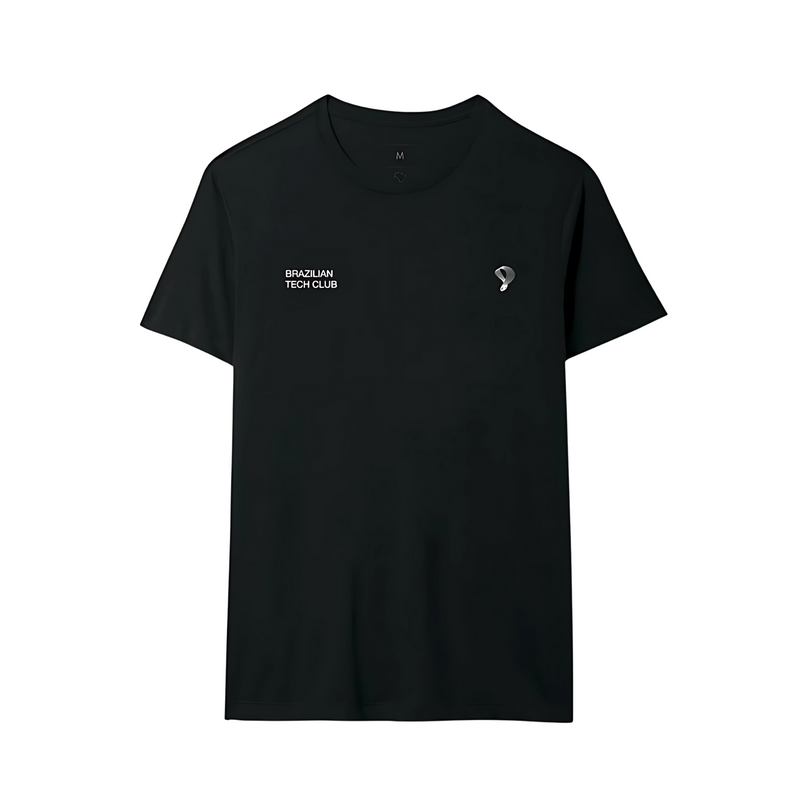 Camiseta Brazilian Tech Club Black Edition - BR Metaverso & Ink