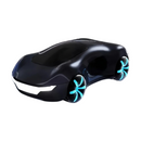 Carro Futurístico ToyKids RC com Controle - BR Metaverso