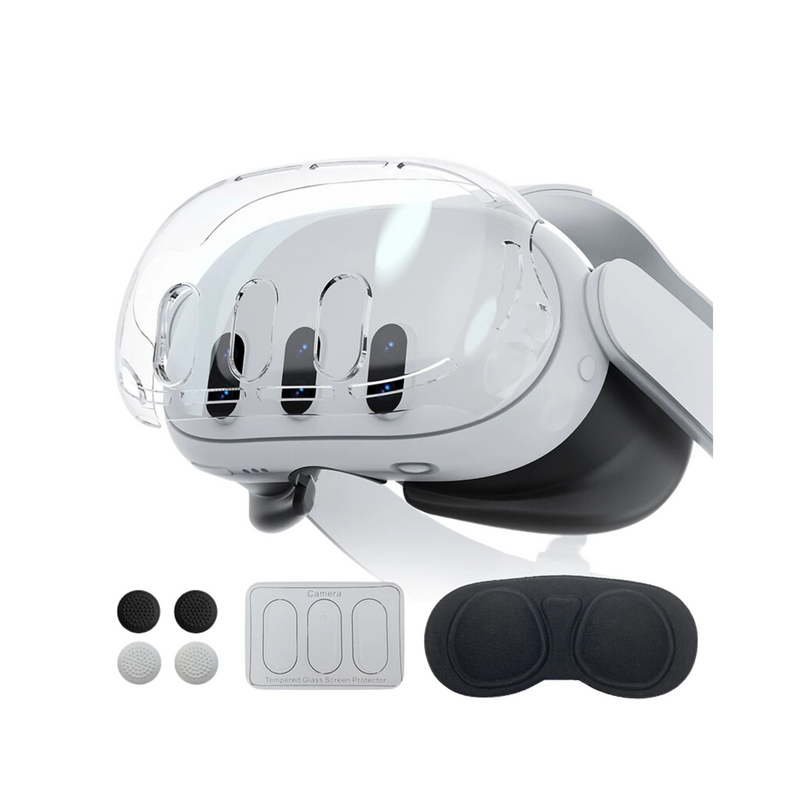 Case de Cristal Transparente Quest 3 - BR Metaverso