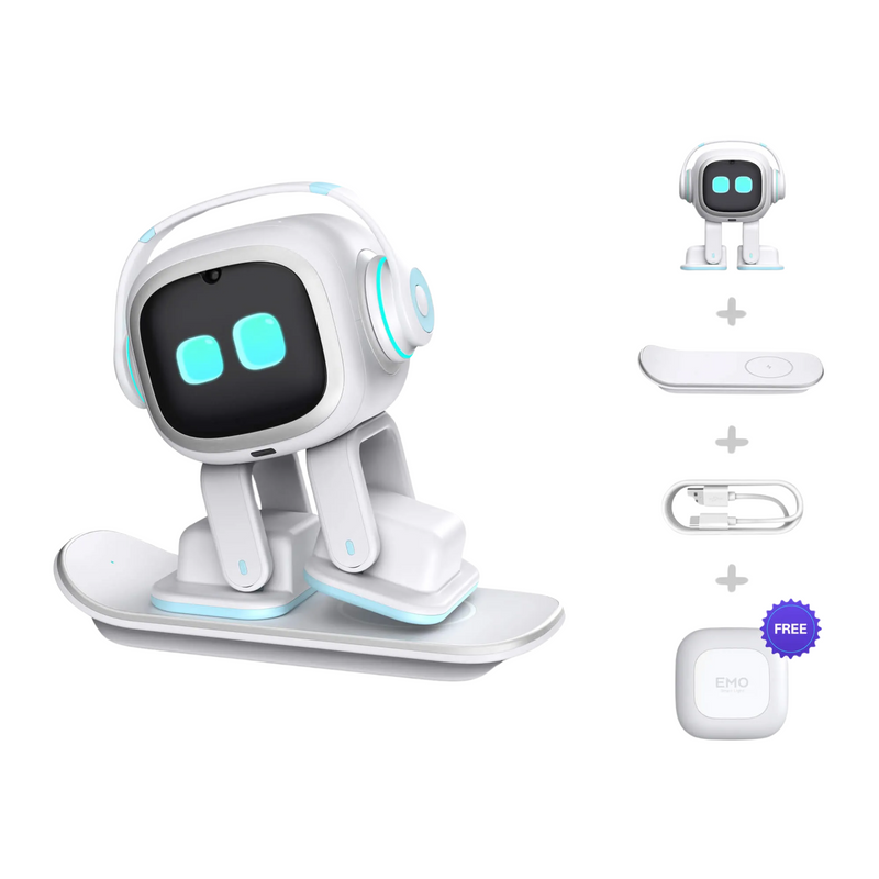Emo White Robô Inteligente Original - BR Metaverso