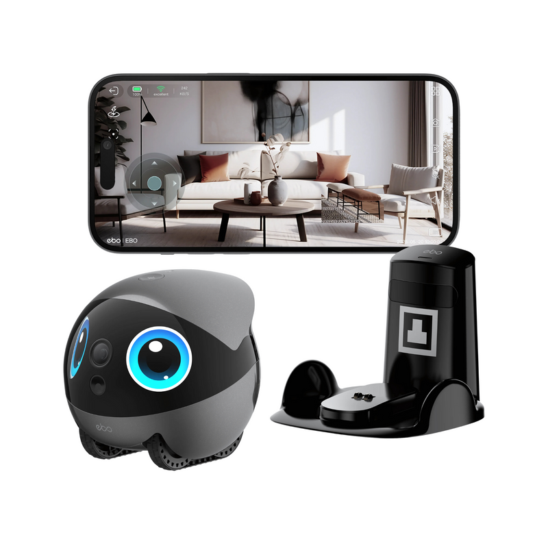 Enabot Ebo Air 2 Plus Robô AI com Câmera 3K - BR Metaverso