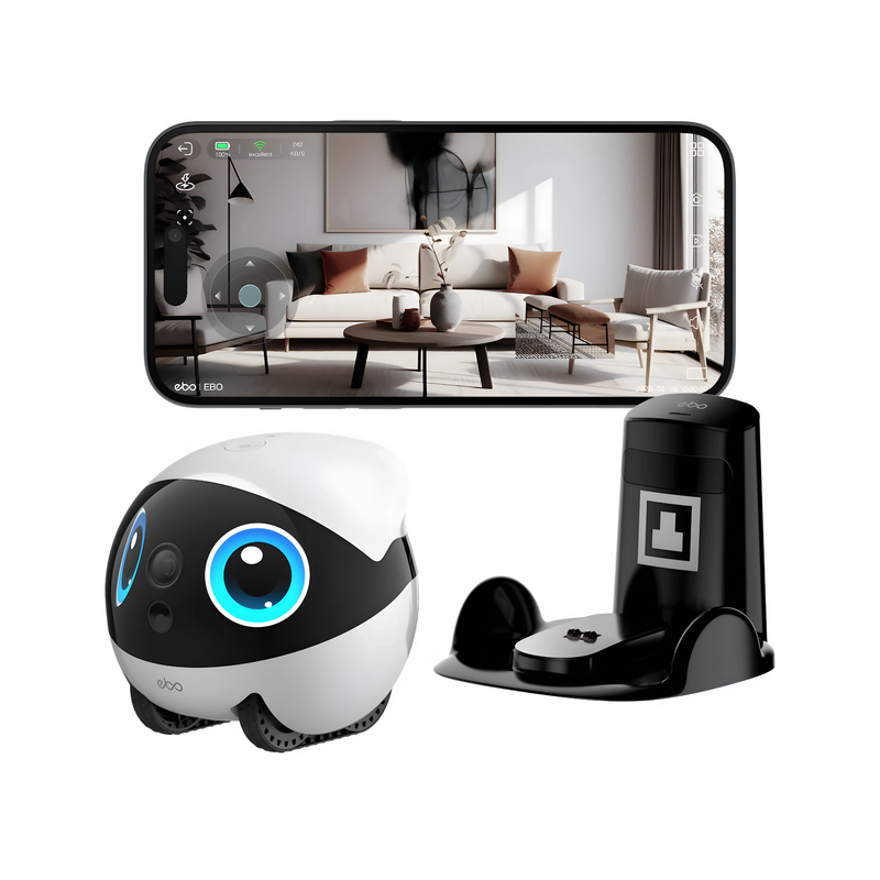 Enabot Ebo Air 2 Plus Robô AI com Câmera 3K - BR Metaverso