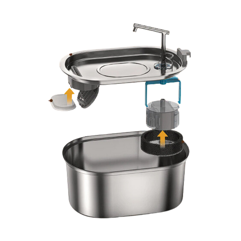 Fonte de Água Inteligente Pet Rojeco 3,2l - BR Metaverso