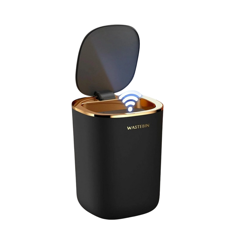 Lixeira Inteligente Premium 12L Black - BR Metaverso