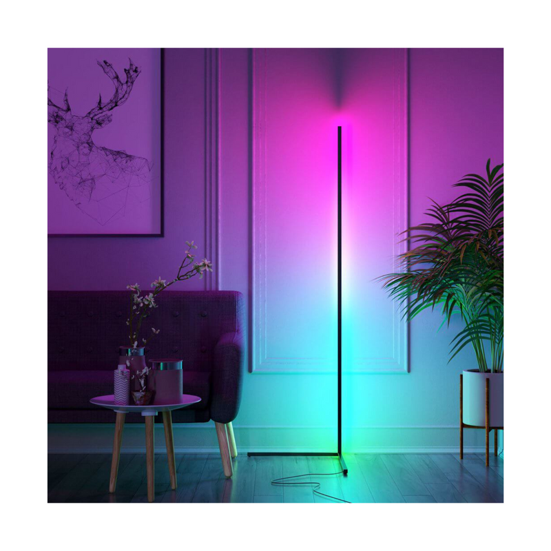 Luminária de Canto Inteligente LED/RGB - BR Metaverso