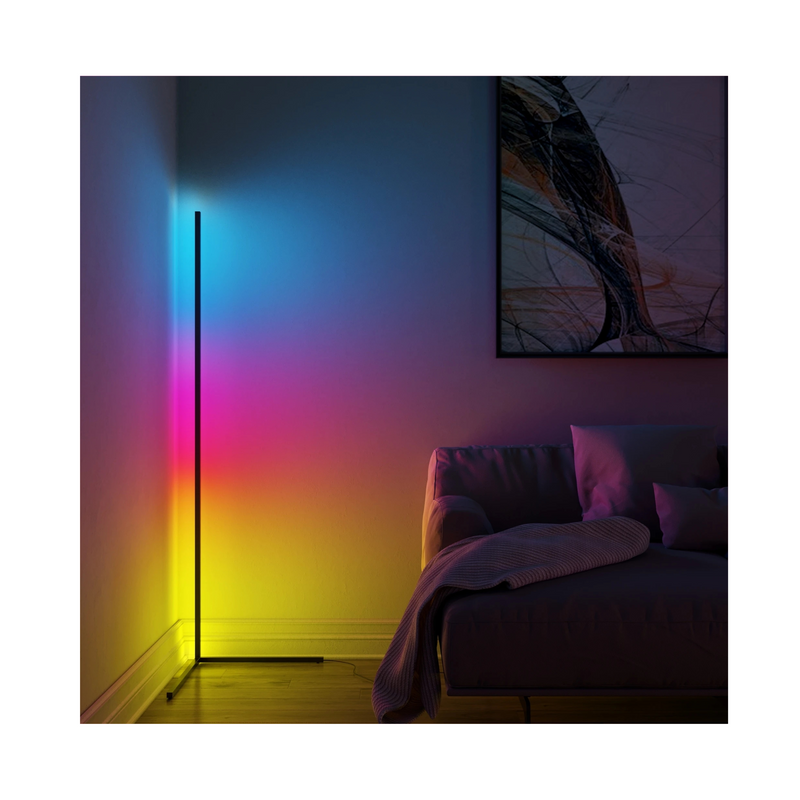 Luminária de Canto Inteligente LED/RGB - BR Metaverso