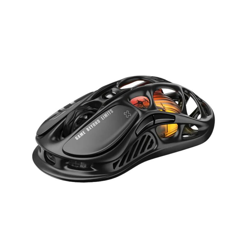 Mercury M2 Wireless Gaming Mouse Stealth Black GravaStar - BR Metaverso