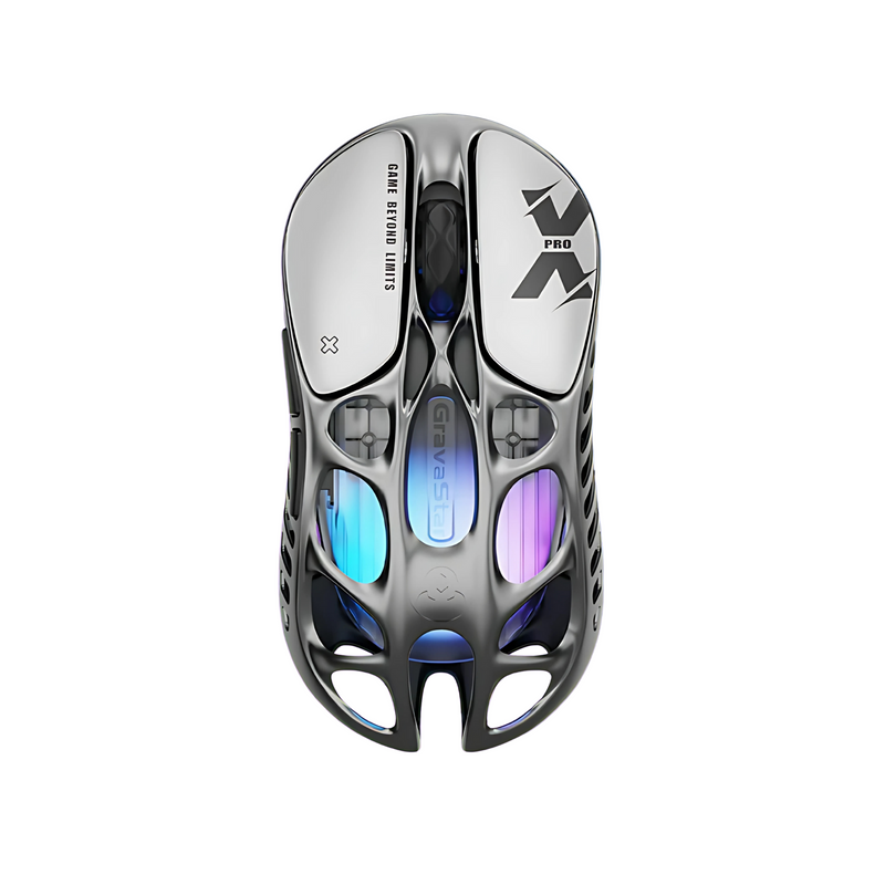 Mercury X Pro 8KHz Wireless Gaming Mouse GravaStar - BR Metaverso
