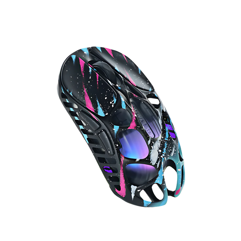 Mercury X Pro Special Edition Neon Graffiti Gaming Mouse GravaStar - BR Metaverso