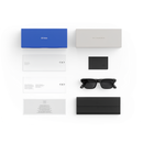 Meta Glasses Adventurer Black Clear to Grey Transitions® - BR Metaverso