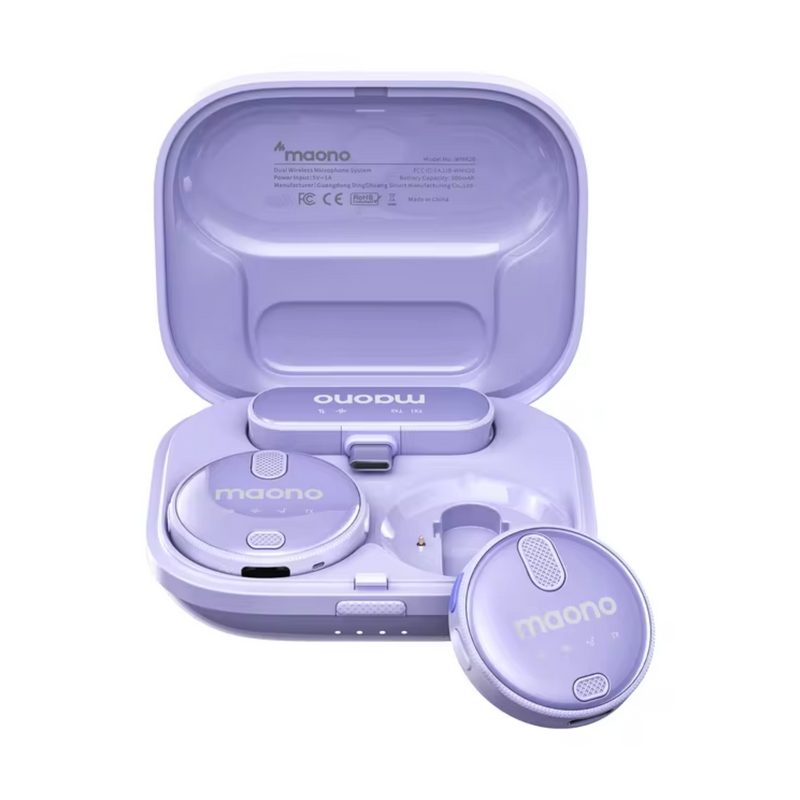 Microfone Lavalier Sem Fio WM620 - BR Metaverso