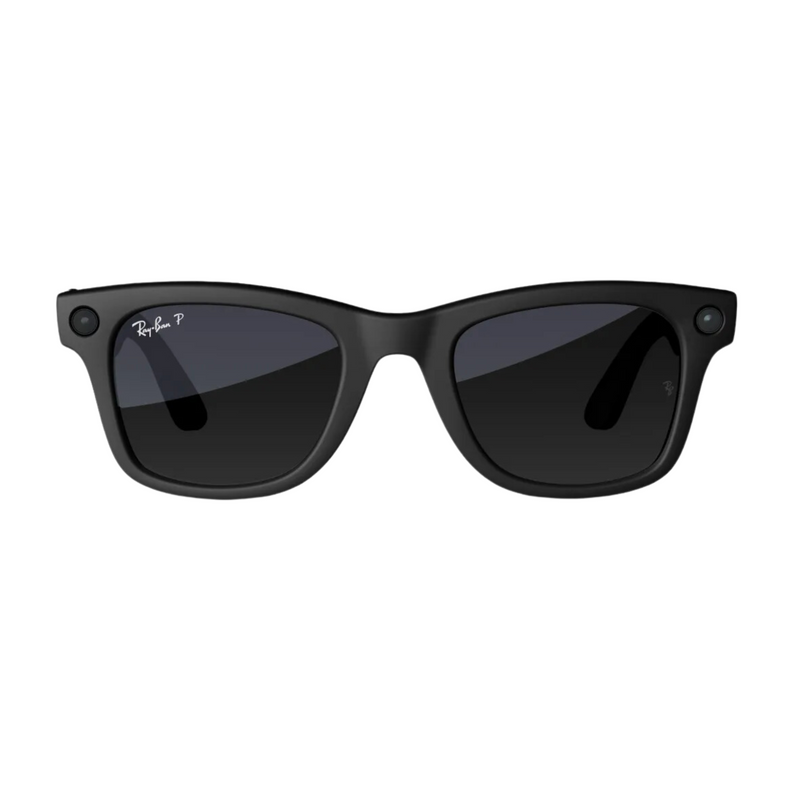 Óculos Ray-Ban - Meta Wayfarer - Matte Black - Gradient Graphite - BR Metaverso