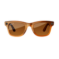 Ray-Ban Meta Wayfarer - Shiny Caramel Transparent Brown - BR Metaverso