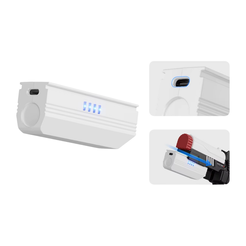 Pistola Suporte VR Controlador Quest 3/3S Premium - BR Metaverso