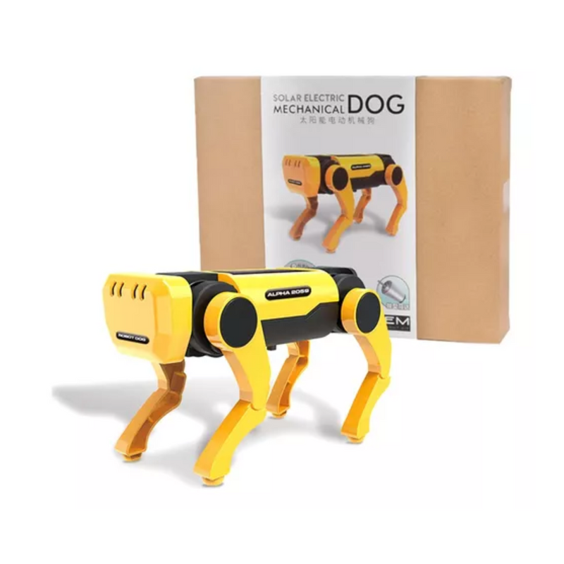 Robô Mecânico Dog / Movido a Energia Solar Alpha 2059 - BR Metaverso