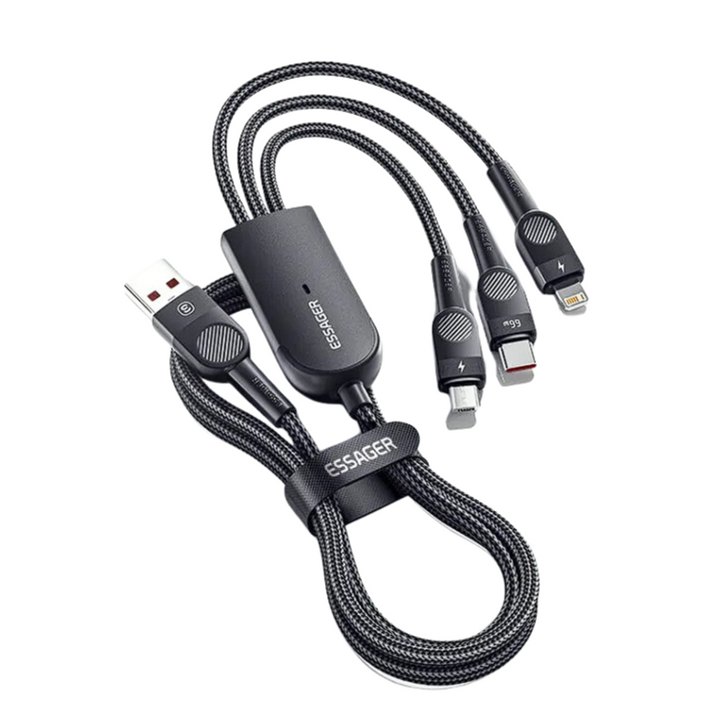 Suporte Inteligente de Carregamento Rápido 3 em 1 - BR Metaverso