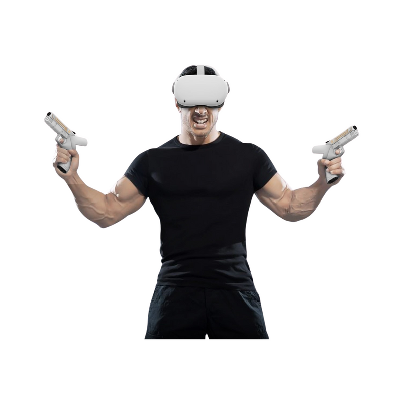 Suporte Pistola AMVR Quest 2 - BR Metaverso