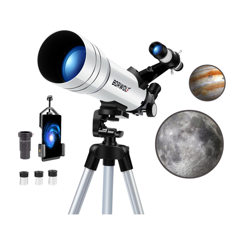 Telescópio Astronômico Profissional BORWOLF 70400 - BR Metaverso