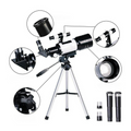 Telescópio Astronômico Profissional F30070 150x Zoom HD - BR Metaverso