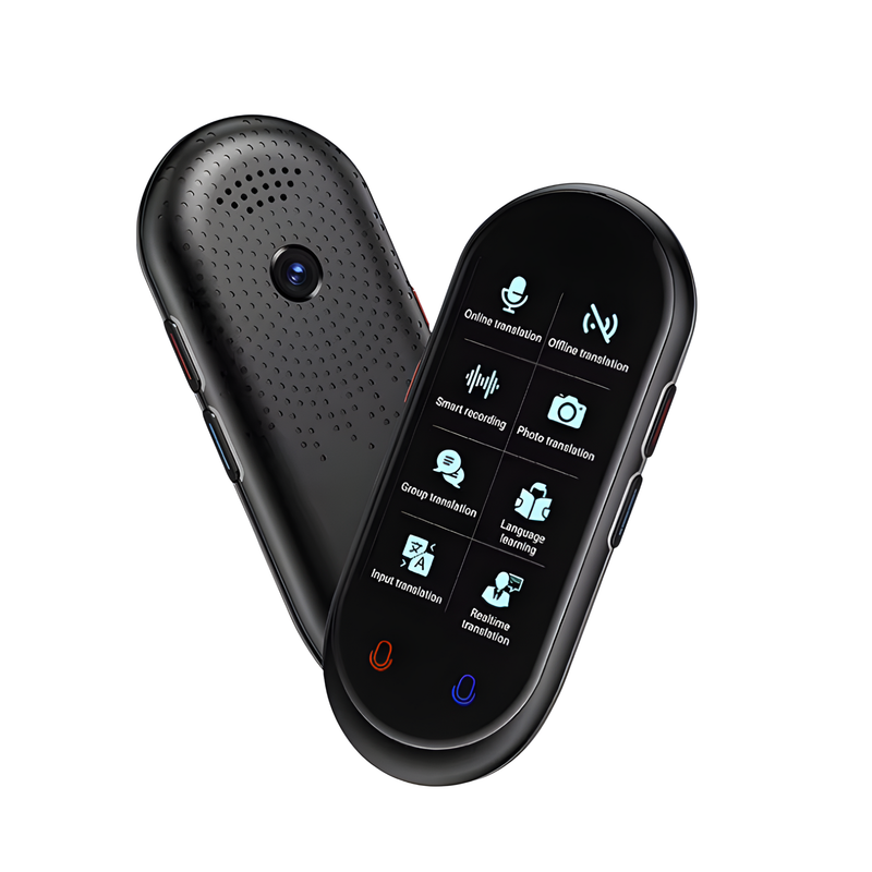 Tradutor de Voz Vormor Z8 Portátil 138 Idiomas Offline Interativo - BR Metaverso